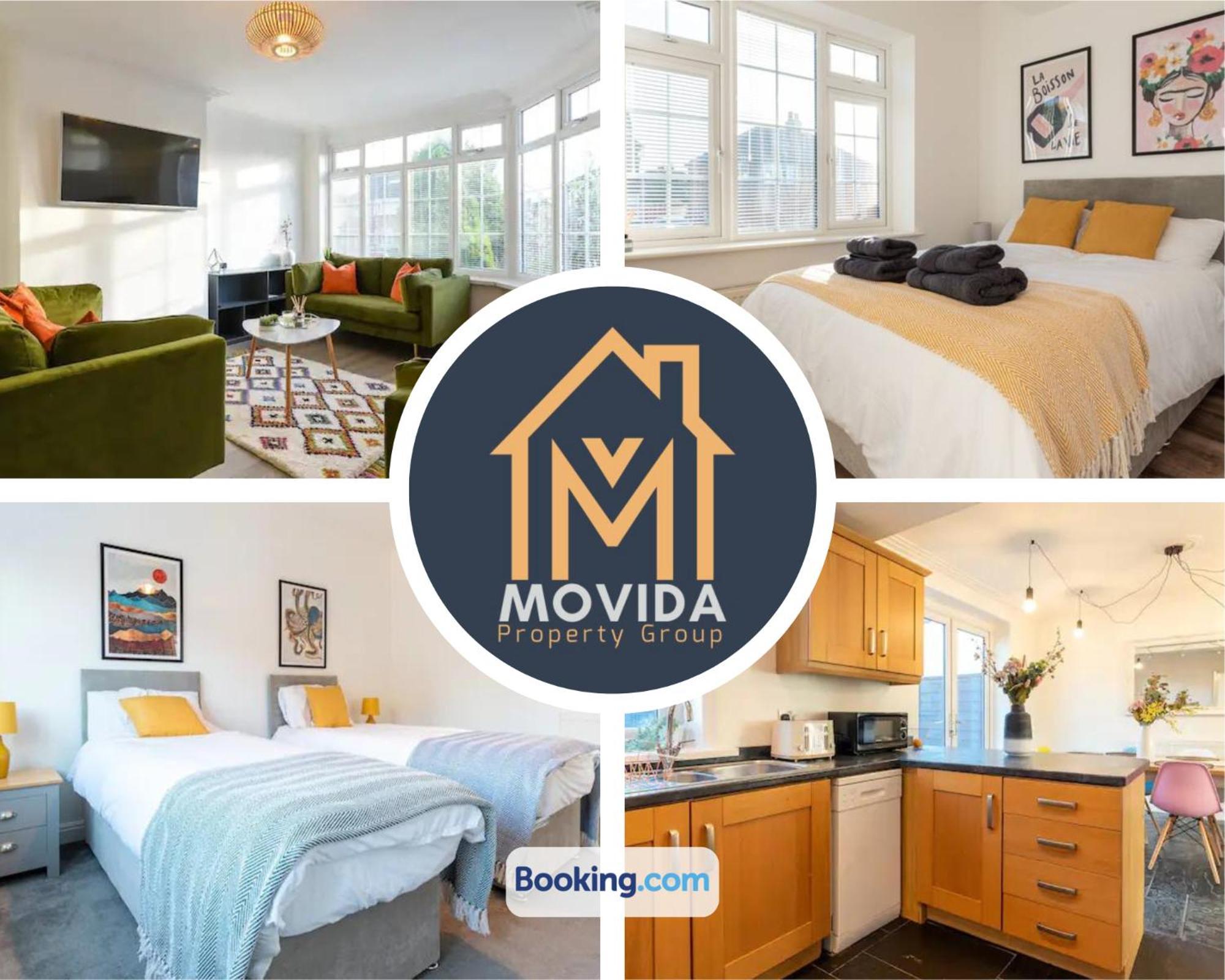 Large Modern 6 Bedroom House By Movida Property Group Short Lets & Serviced Accommodation With Games Room Leeds  Eksteriør bilde